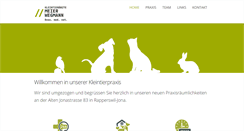 Desktop Screenshot of kleintieraerzte.ch